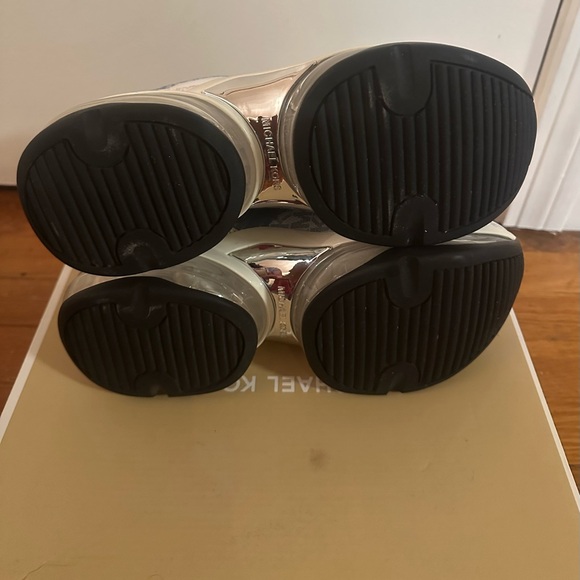 Michael Kors Women's Sneakers in Light Blue and Beige - Picture 9 of 14